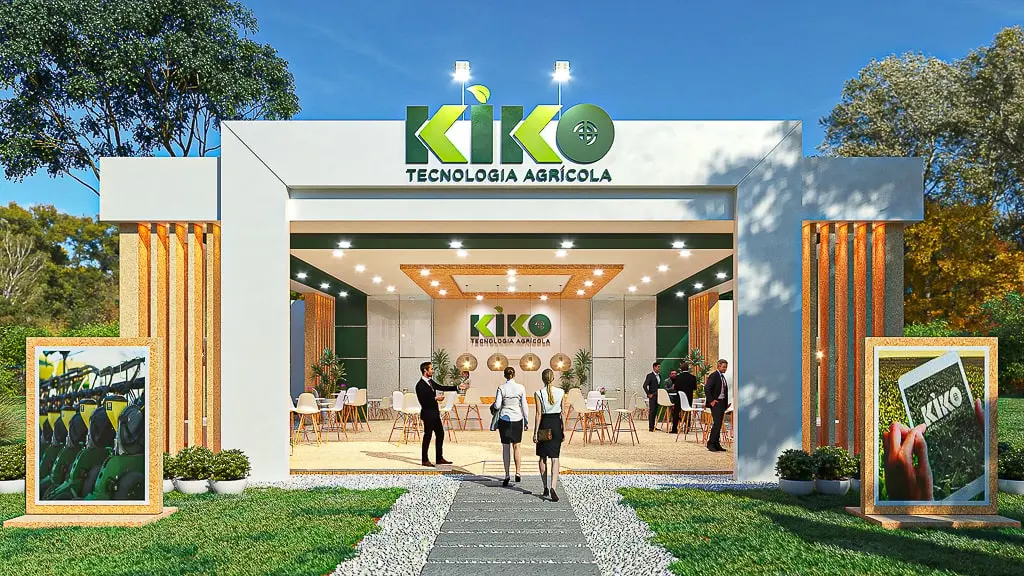 Projeto de stand externo do expositor Kiko que criamos para a feira Rondônia Rural 2019